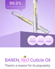 BAREN Nail & Cuticle Repair Essence Oil Pen 2ml