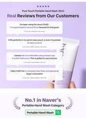 BAREN Pure Touch Portable Hand Wash 30ml