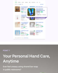 BAREN Pure Touch Portable Hand Wash 30ml