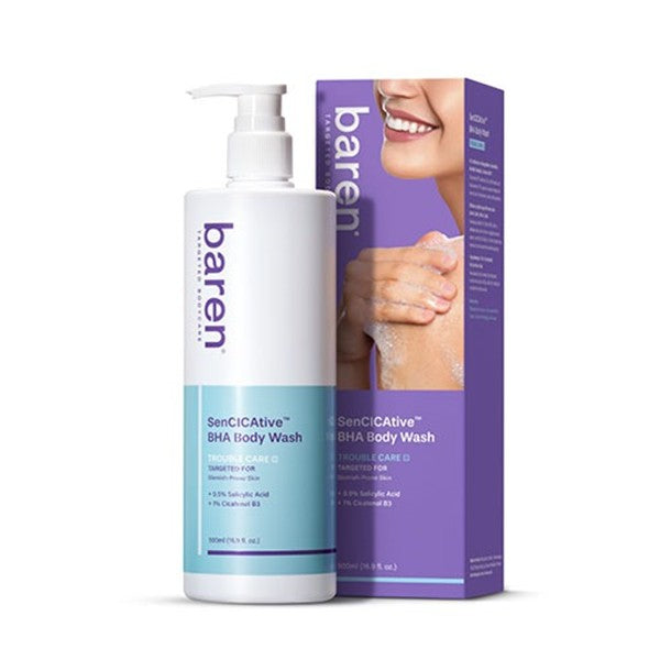 BAREN SenCICAtive BHA Body Wash 500ml