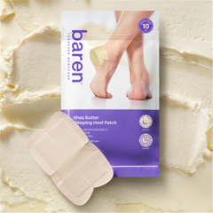 BAREN Shea Butter Sleeping Heel Patch 10ea