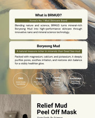 BRMUD Relief Mud Peel-Off Mask 110ml