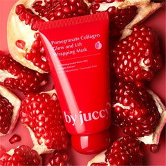 BY JUCCY Pomegranate Collagen Glow and Lift Wrapping Mask 70ml