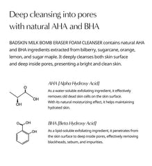 Bad Skin Milk Bomb Eraser Cleansing Foam 100ml