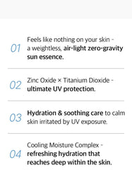Bad Skin Zero Gravity Sun Essence SPF50+ PA++++ 50ml