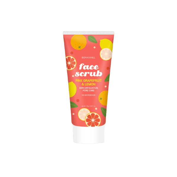 Bonnyhill Pink Grape Fruit&Lemon Face Scrub 150g