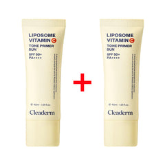 CLEADERM Liposome Vitamin C Tone Primer Sun 40ml x 2ea (SPF50+ PA++++)