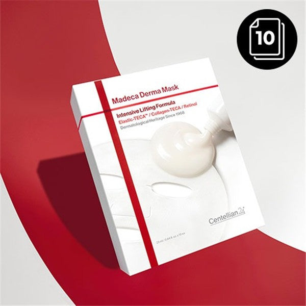 Centellian24 Madeca Derma Mask Intensive Lifting Formula 25ml × 10 Sheets
