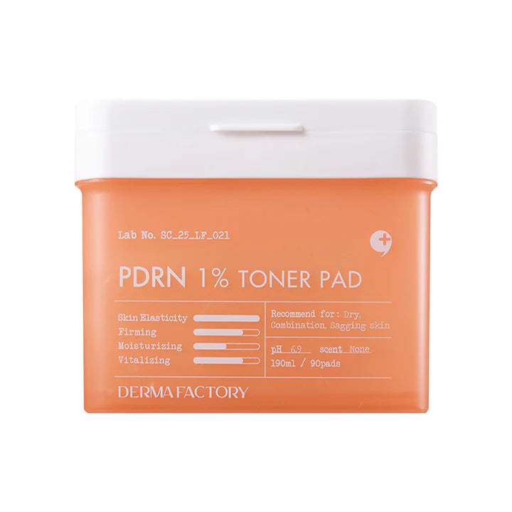 DERMA FACTORY PDRN 1% Toner Pad 190ml (90pads)