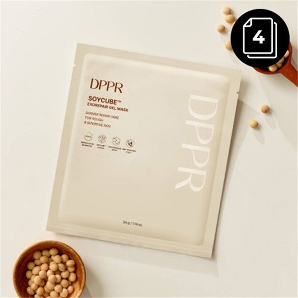 DPPR Soycube Exorepair Gel Mask (4 pack)
