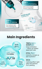 DR.G Hyper Glow 30% Ampoule Peeling 2-Step Program 15ml