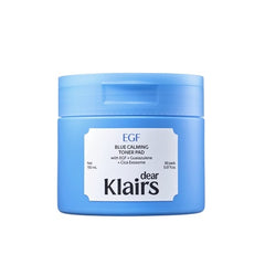 Dear, Klairs EGF Blue Calming Toner Pad 150ml (60 Pads)