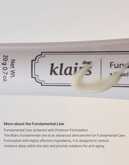 Dear, Klairs Fundamental Nourishing Eye Butter 20g
