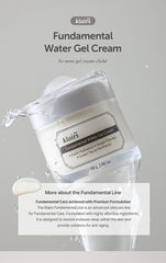 Dear, Klairs Fundamental Water Gel Cream 70g