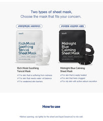 Dear, Klairs Midnight Blue Calming Sheet Mask (10-pack)