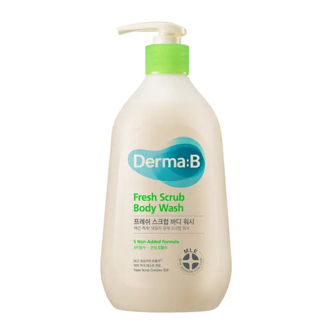 Derma: B - Fresh Scrub Body Wash 420ml