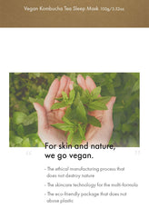 Dr.Ceuracle Vegan Kombucha Tea Sleep Mask 100ml