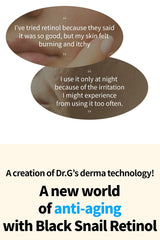Dr.G Black Snail Retinol Ampoule 50ml