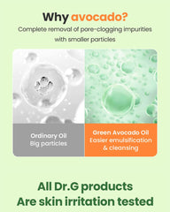 Dr.G Green Deep Pore Avocado Pack to Foam 150ml