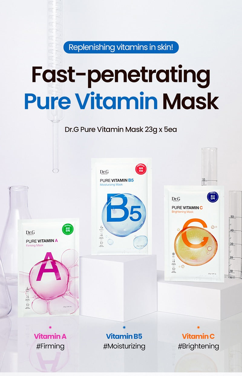 Dr.G Pure Vitamin C Brightening Mask (10 Sheets)