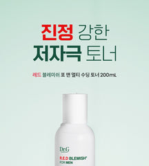 Dr.G R.E.D Blemish for Men Multi Soothing Toner 200ml