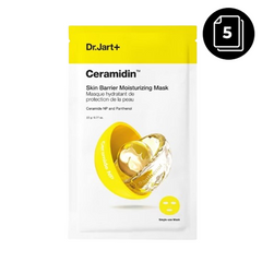 Dr.Jart+ Ceramidin Skin Barrier Moisturizing Mask 22g × 5 Sheets