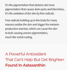 Dr.Melaxin Astaxanthin Anti-Freckles & Whitening Capsule Cream 50g