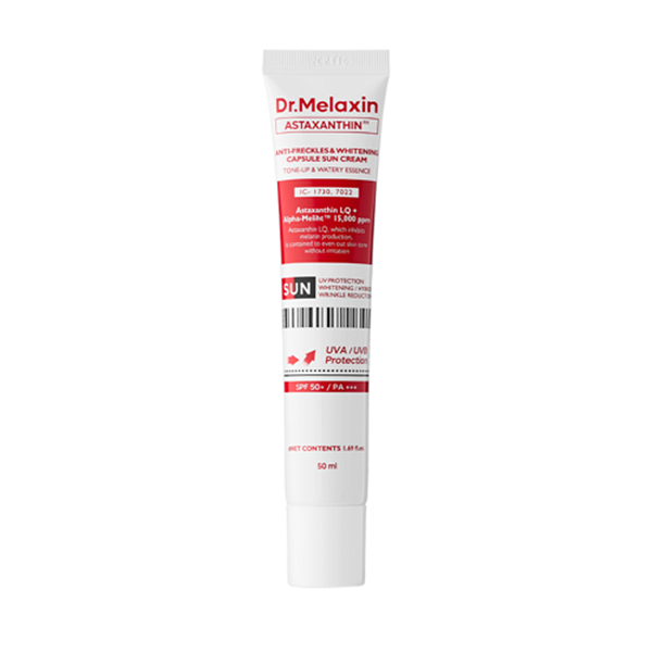 Dr.Melaxin Astaxanthin Anti-Freckles & Whitening Capsule Sun Cream 50ml