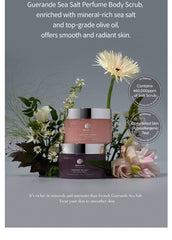 Dr.Melaxin Guérande Sea Salt Perfume Body Scrub 450g – Dark Amber & Vanilla