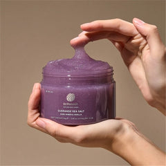 Dr.Melaxin Guérande Sea Salt Perfume Body Scrub 450g – Dark Amber & Vanilla