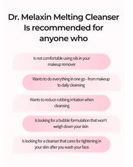 Dr.Melaxin Melting Cleanser 150ml