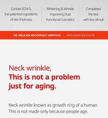 Dr.Melaxin Necksphalt ECM Neck Barrier Ampoule 1.5ml × 10 Vials