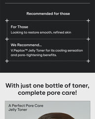 Dr.nineteen PoreXsome V.Peptox Jelly Toner 150ml
