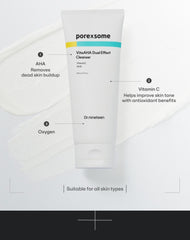 Dr. Nineteen PoreXsome VitaAHA Dual Effect Cleanser 150ml