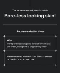 Dr. Nineteen PoreXsome VitaAHA Dual Effect Cleanser 150ml