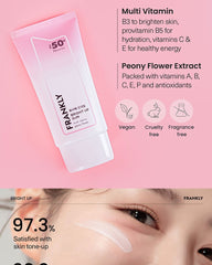 FRANKLY Bright Up Sunscreen SPF50+ PA++++ 50ml