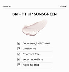 FRANKLY Bright Up Sunscreen SPF50+ PA++++ 50ml