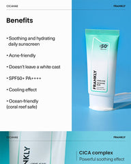 FRANKLY Cicahae Sunscreen SPF50+ PA++++ 50ml