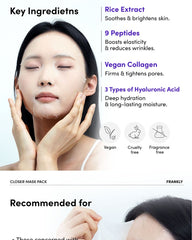 FRANKLY Closer Mask (10 Sheets)