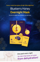 FRUDIA Blueberry Honey Overnight Mask 5ml × 20 Pouches 5ml x 20