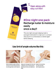 FRUDIA Blueberry Honey Overnight Mask 5ml × 20 Pouches 5ml x 20