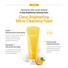 FRUDIA Brightening Micro Cleansing Foam 145g