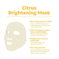 FRUDIA Citrus Brightening Mask 20ml × 10 Sheets