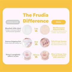 FRUDIA Citrus Brightening Mask 20ml × 10 Sheets