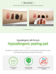 FRUDIA Greengrape Pore Peeling Pad (Jar) 70 pads
