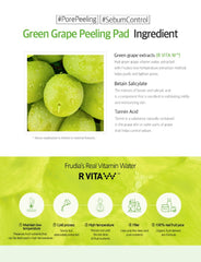 FRUDIA Greengrape Pore Peeling Pad (Jar) 70 pads