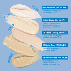 FWEE Cushion Glass Natural 13g + Refill 13g (5 Shades)2