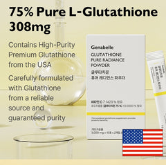 Genabelle Glutathione Pure Radiance Powder 3g
