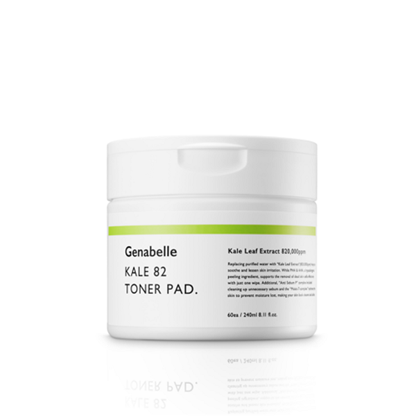 Genabelle Kale 82 Toner Pad (60 Pads)