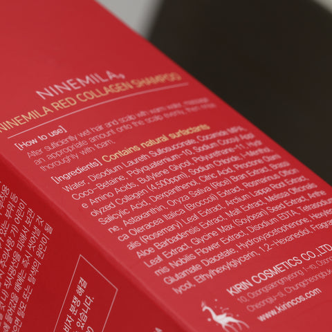 NINEMILA Red Collagen Shampoo 500ml